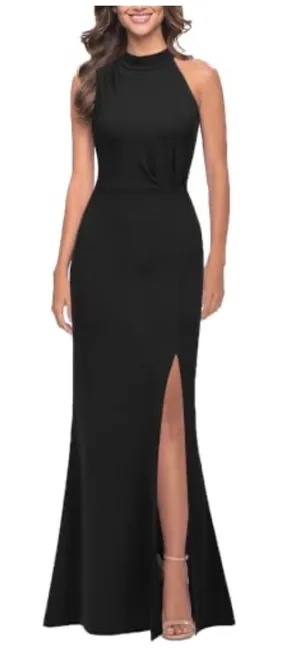 NEW Split Bodycon Mermaid Evening Cocktail Dress L thumbnail 1