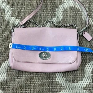 Coach cross, grain leather, mini rugby, Crossbody thumbnail 2