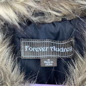 Francesca’s Collection Forever Audrey Womens Faux Fur Trim Lined Parka Coat Jack thumbnail 6
