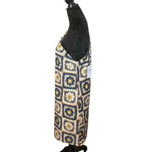 NWT Seven Wonders Rowena One‎ Shoulder Mini Dress XL Celestial Sun Patchwork thumbnail 9