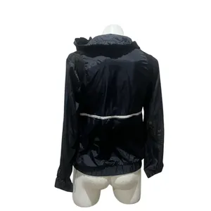 Fabletics Women's XS Black Windbreaker Jacket Lightweight Activewear, thumbnail 2