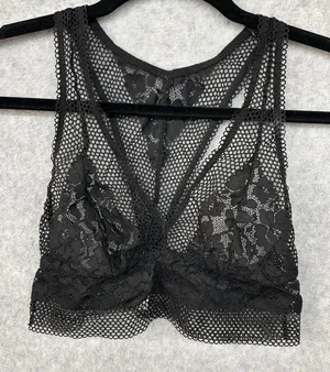 Adore Me Size M Womens Black Lace Wireless Unpadded Bralette 6K thumbnail 1