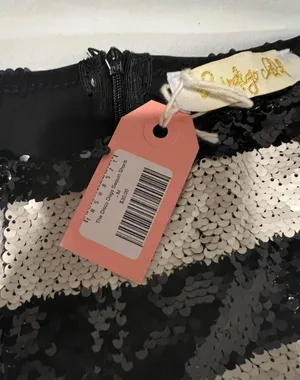Indigo Child Striped Sequin Shorts thumbnail 4