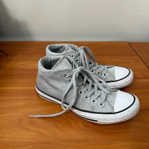 Converse‎ Chuck Taylor All Star Madison Mid Sneakers Grey 562492C Size W6 thumbnail 5