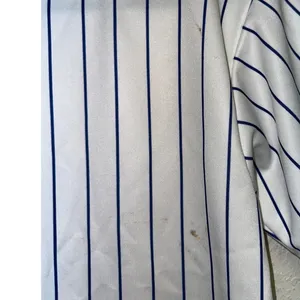 Chicago Cubs Majestic Jersey XL Made USA White Pinstripe MLB Baseball thumbnail 6