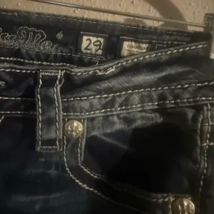 Miss Me Dark Blue Denim Jeans thumbnail 2