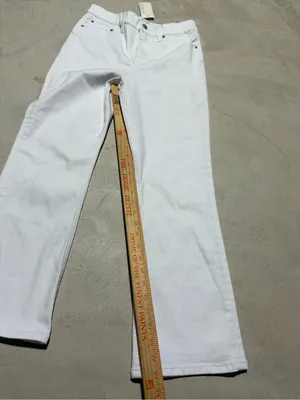 Pistola NWT Lennon crop boot Women’s White Jeans 29 MSRP$148 thumbnail 3