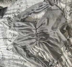 Striped Romper thumbnail 1