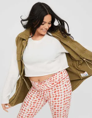 Aerie Long-Sleeve Cropped T-Shirt thumbnail 2
