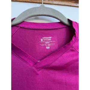 Patagonia‎ woman's small shirt purple thumbnail 3