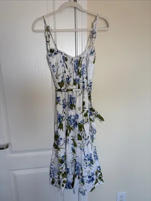 Reformation Kieryn Linen Dress size 2 thumbnail 9
