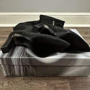 JLO JENNIFER LOPEZ Black Krim Boots Size 10 thumbnail 10
