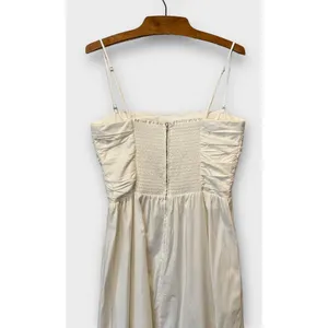 NEW Reformation Lissa Convertible Organic Stretch Cotton Midi Dress Size 10 thumbnail 8