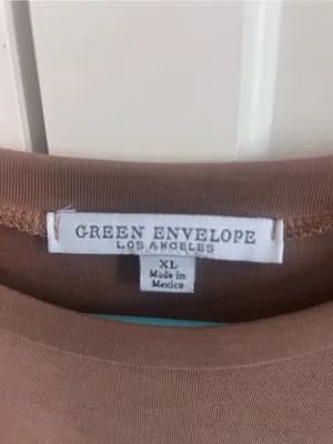 Green Envelope Taupe Short thumbnail 3