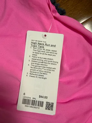 Lululemon High Neck Run Train Tank thumbnail 2