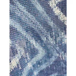 Ecru Womens Small Blue Sequin Tank Sleeveless Y2K‎ Going out Top thumbnail 3
