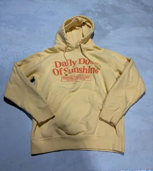 Our seasns Daily Dose Of Sunshine Yellow Hoodie Sweatshirt small thumbnail 1