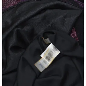 NWT Siena Womens V Neck Metallic Side-Twist Long-Sleeve Dress Purple Multi 0 thumbnail 12