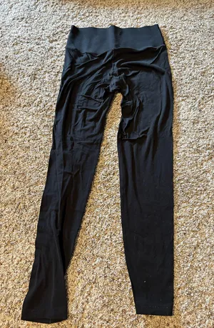 Arie Black American Eagle Leggings  thumbnail 2