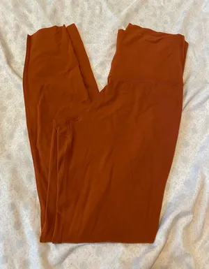 Nike orange leggings  thumbnail 1