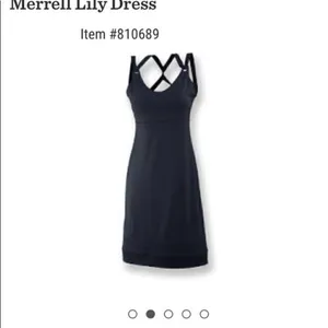 Merrell Opti-Wick Lily UPF 50+ Black Dress Size XS Active Sport Athletic Dress thumbnail 3