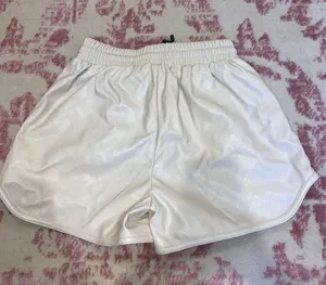 Shinestar Vegan Leather Shorts thumbnail 2