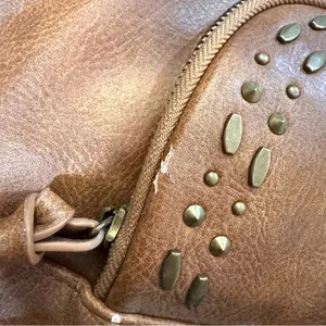 STEVE MADDEN brown top handle purse with detachable crossbody strap thumbnail 14