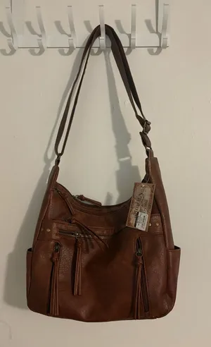 Bueno of California Large Hobo Crossbody Purse thumbnail 1