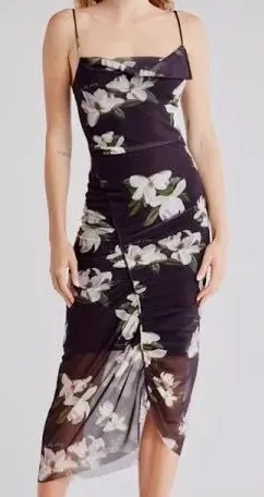 ALLSAINTS Ulla Alessandra Midi Dress Size 6 thumbnail 1