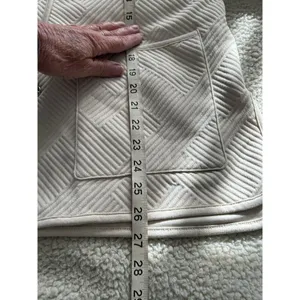 Sanctuary Anthropology Textured Knit Snap Close Shacket Jacket Cream Size S thumbnail 13