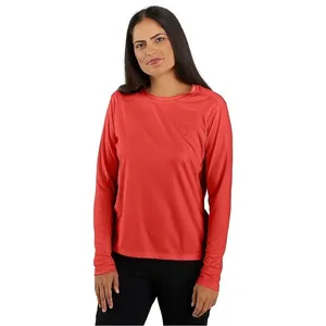 NEW Carhartt Force Sun Defender Women’s Orange Red Long Sleeve Shirt NWT Medium thumbnail 3