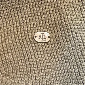 Lauren Ralph Lauren Waffle Knit Hooded Olive Green Long Sleeve Pullover A2 thumbnail 4