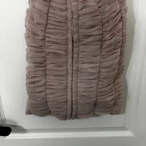 HOUSE OF CB Cate Ruched Minidress in Crystal Size XS thumbnail 3