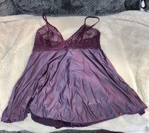 Vintage Escante Collection Lace Babydoll Lingerie, Medium thumbnail 1