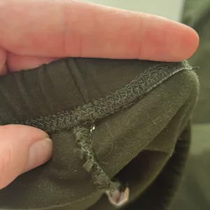 Forever 21 Army Green Bell Bottom Flair Leggings thumbnail 4
