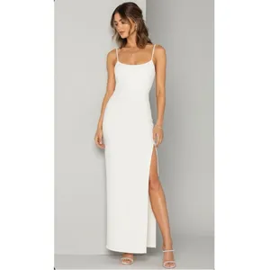 LOVERS + FRIENDS Karma Maxi Dress, White, Medium thumbnail 4
