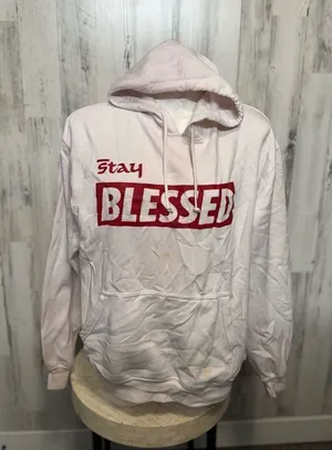 Pink hoodie Pink Size XL thumbnail 1