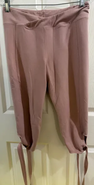 FP Movement by Free People Mauve Tie-Hem Leggings thumbnail 1