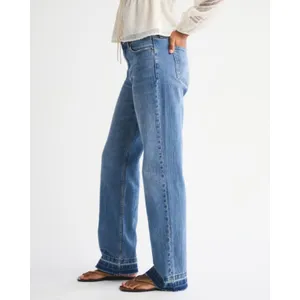 Abercrombie & Fitch Curve Love Low Rise Baggy Jean Size 36 Long thumbnail 2
