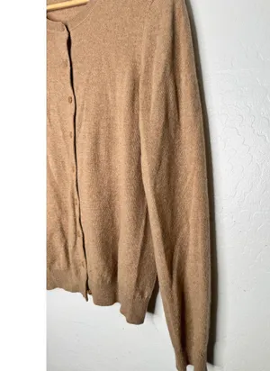 Charter Club Cashmere Womens Light 100% Cashmere Button Down Large thumbnail 5
