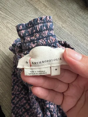 Anthropologie Boho print pants size M thumbnail 9