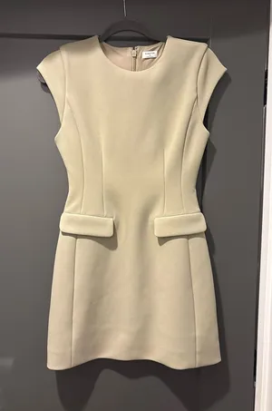 Aritzia priestly dress martini olive thumbnail 2