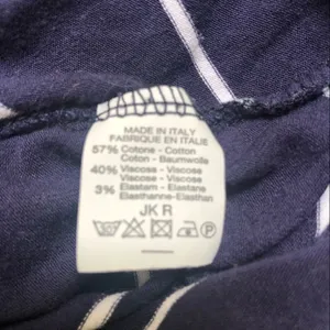 Brandy Melville blue and white striped top thumbnail 9