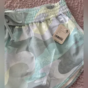 NWT Free People Easy Does it Camo Print Athletic Shorts XL thumbnail 4