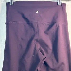 YOGALICIOUS LUX Women's Dark Plum High Waist‎ Leggings Size L Activewear thumbnail 4
