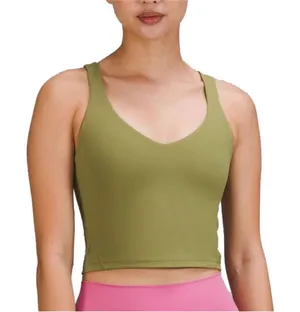 Lululemon Align Tank Top Nulu Size 6 Green Foliage thumbnail 1