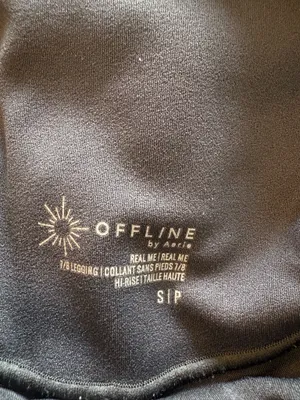 Aerie High Rise Dark Gray Leggings thumbnail 4