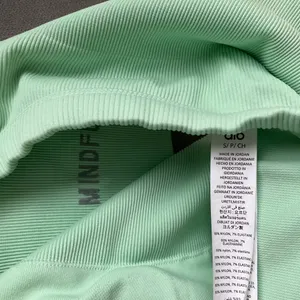 Alo Yoga Seamless Ribbed Favorite Bra Tank Spearmint S thumbnail 4