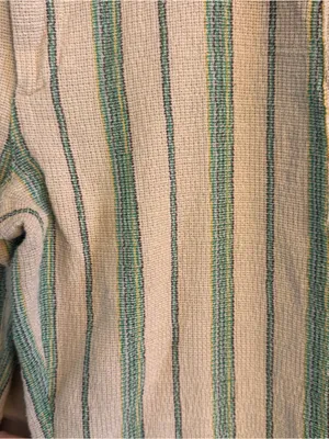 ZARA Boho Linen Beth Stripe Pants‎ thumbnail 5