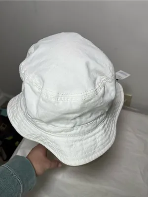 Adidas NWT White Bucket Hat Y2K Sporty Sun Protection Coaching Summer thumbnail 9